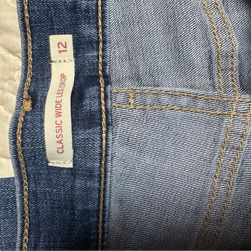 Levi's Blue Straight Jeans Timeless Denim - Picture 5 of 7